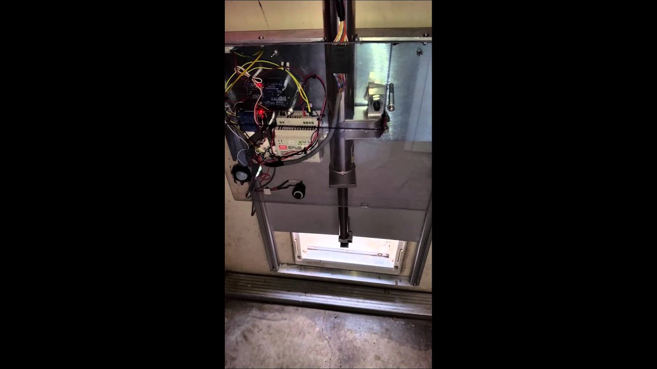 diy electronic dog door