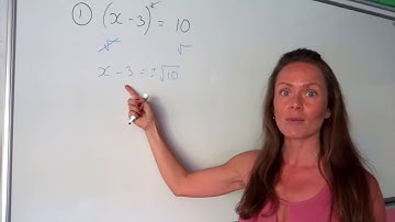 De wiskundeprofessor: kwadrateren om kwadratische vergelijkingen op te lossen