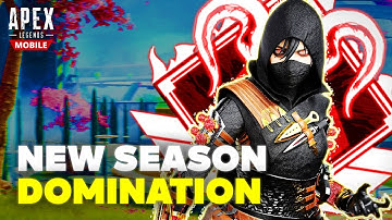 NEW SEASON EPIC DOMINATION HIGHLIGHTS (Apex Legends Mobile)