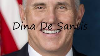 How To Pronounce Dina De Santis?
