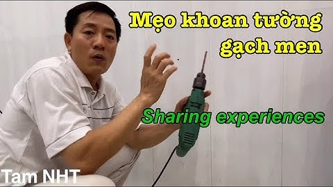 Kinh nghiệm chọn tắc kê nhựa đúng lổ mũi khoan #chiasekinhnghiem