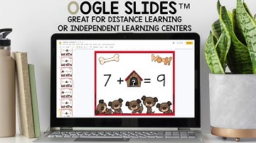 1st Grade Math Google Slides Digital Task Cards that cover addition