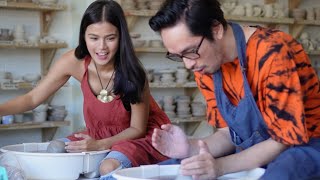 Pottery Date with Rico Blanco | Vlog by Maris Racal