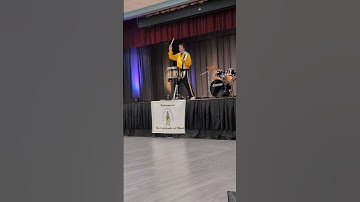 Snare drum solo by Danny Raymond Jr Blessed Sacrament Golden Knights
