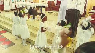 Video thumbnail of "Nkembo na Nzambe o likolo Par La Chorale Libiki de Saint Michel de Bandalungwa"