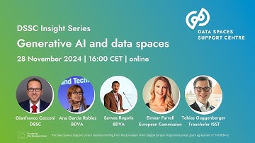 DSSC Insight Series-28.11.2024 - Generative AI and data spaces