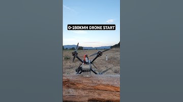 0-280 kmh drone acceleration #drone #diy #fpv #rc #quadmovr