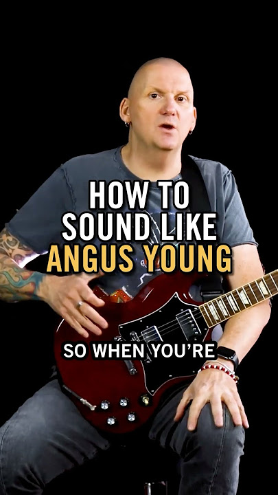 How To Sound Like Angus Young (AD/DC) #gibsonapp #guitar #acdc