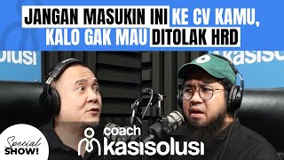 BEDAH CV !! CARA MEMBUAT CV AGAR LOLOS SELEKSI HRD, MESKIPUN TANPA FOTO - Rene Suhardono