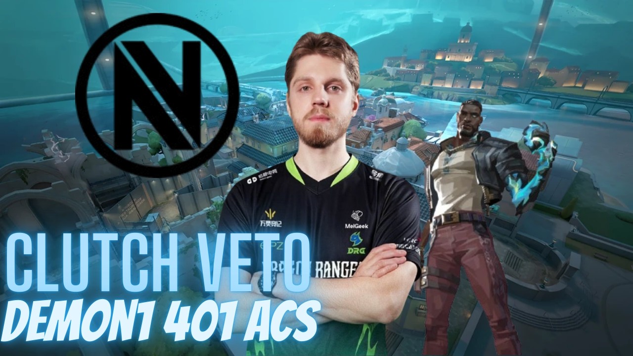 MVP 44% HS 30 Kills No Overtime!!! ENVY Demon1 Veto🧬 VOD! ft. Eggsterr