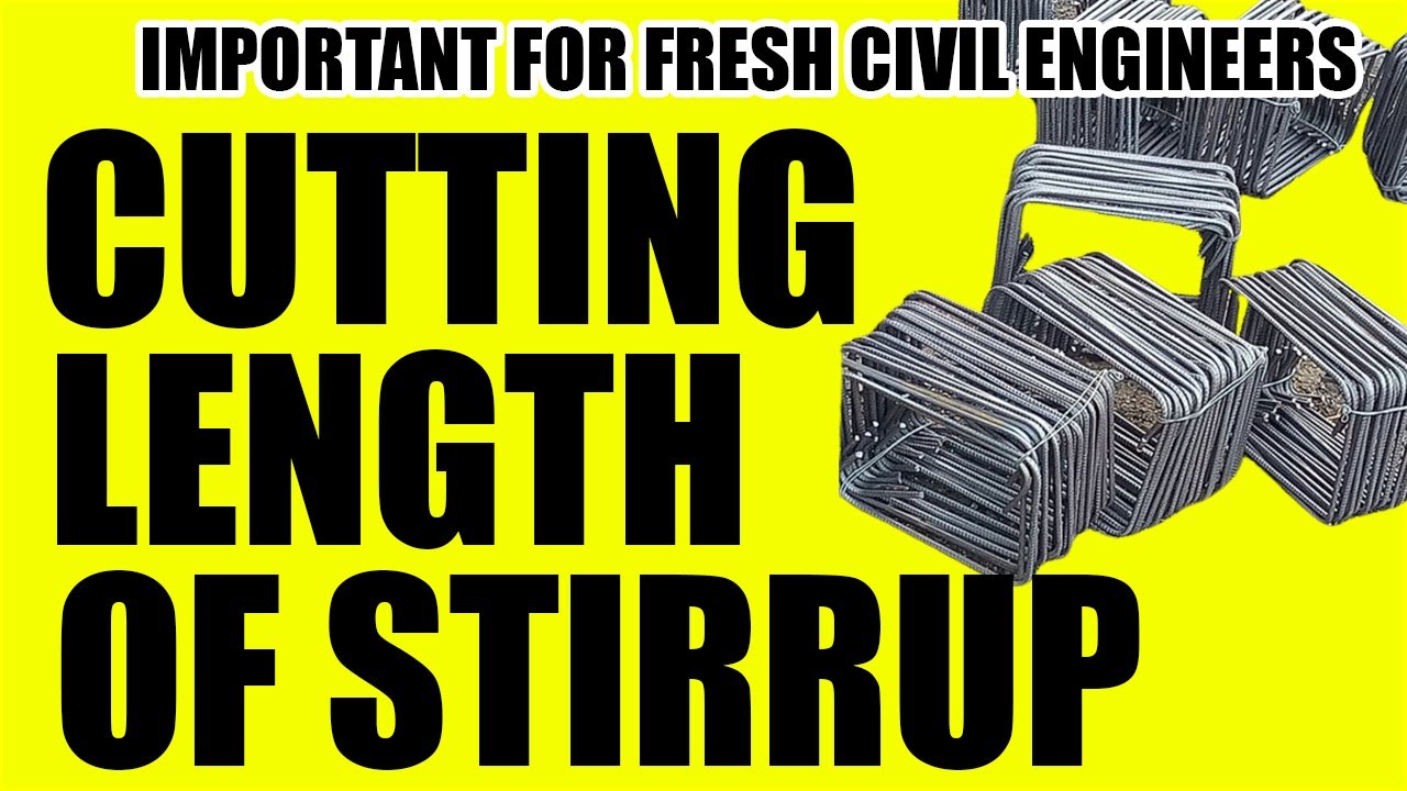 How to Find Cutting Length of Rectangular Stirrup Cutting Length