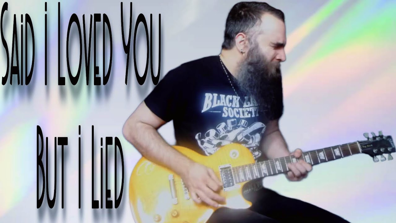 Michael Bolton - Said I loved You...But I lied - Instrumental Electric Guitar Cover - By Paul Hurley