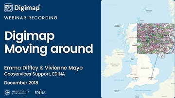 Digimap - moving around