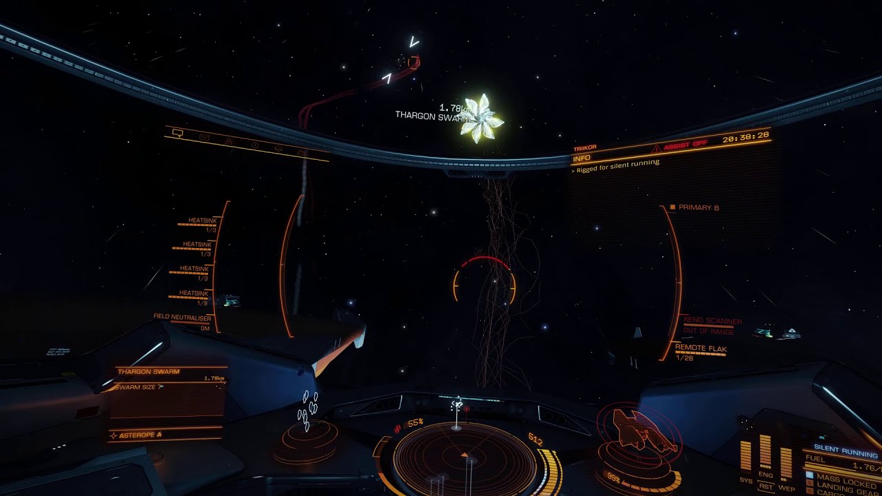 Elite Dangerous- Cyclops kill - AX Mamba Soft Test