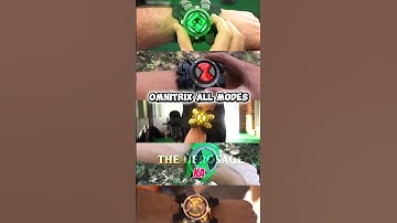 Omnitrix Colour Modes Explained 😳