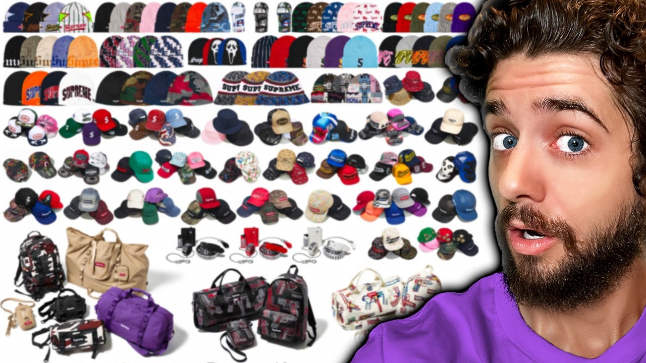 Every Supreme Hat & Bag From SS26