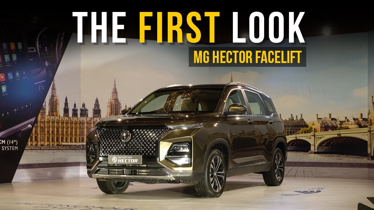2023 MG Hector Facelift Walkaround The First Look Review Jan 2023 2023 MG Hector Facelift Walkaround The First Look Review Jan 2023