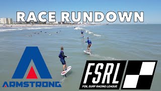FOIL SURF RACING LEAGUE RACE RUNDOWN