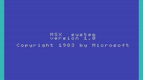 National MSX CF-3000 Launch