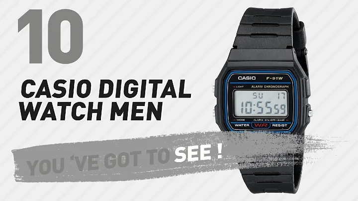 Casio Digital Watch Men Top 10 // New & Popular 2017