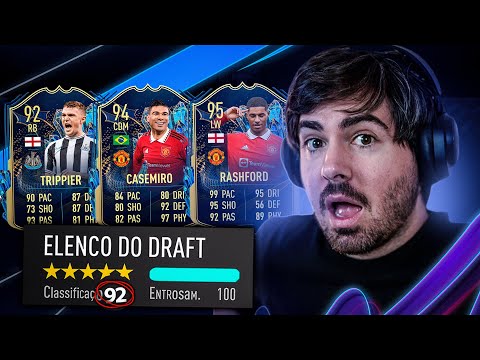 FINALMENTE CONSEGUI 3 TOTS DA PREMIER LEAGUE!!! FUT DRAFT FIFA 23