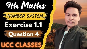 🚀 Class 9 Maths | Chapter 1: Number System | Exercise 1.1 | Question 4 Solution 🎓