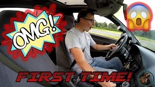 First Time Ever Drag Racing - Piedmont Dragway - RB25DET 240sx