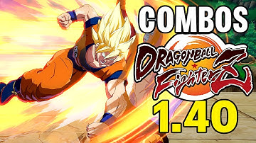 NEW Goku COMBOS that are INSANE! DBFZ NEW PATCH 1.40