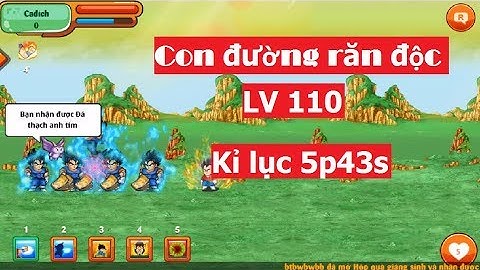 [Ngọc rồng online] Phá kỉ lục con đường răn độc lv 110 nghe nhạc w :))