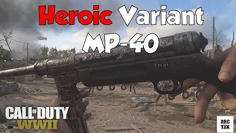 41 Kills with "Do-Re-Mi" Heroic Variant MP40 | Call of Duty WW2 Gameplay