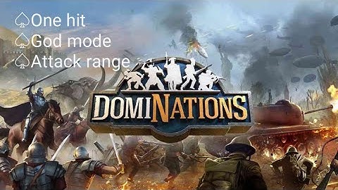 DomiNations Mod APK 12.1390.1392(One hit,God Mod,  Attack range)