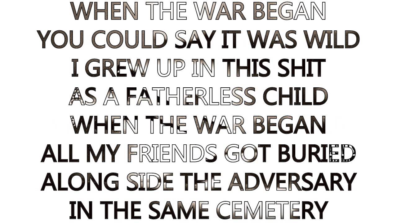 Conejo When The War Began The Bootlegs Vol 7 [2013] LYRICS ON SCREEN