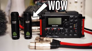 THE BEST Ambient Audio Field recording set-up EVER! | Lewitt LCT 040 & Tascam dr-60dmkii