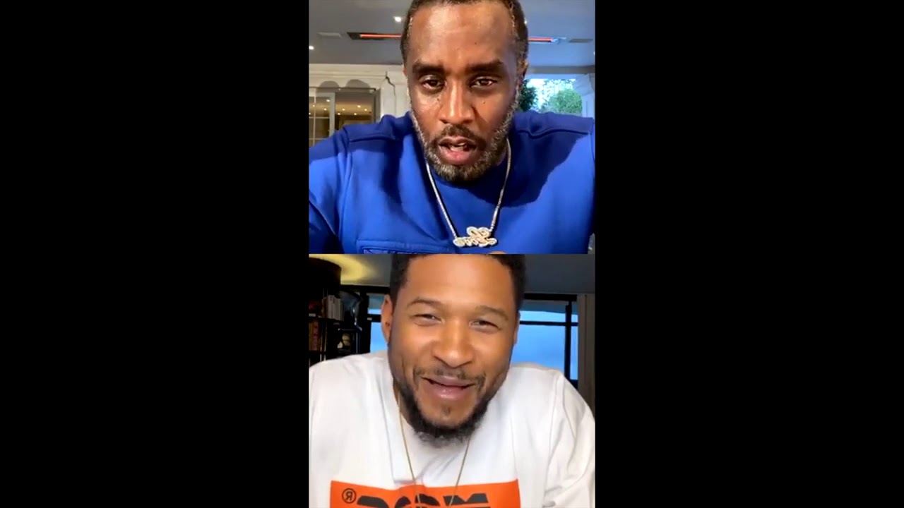 Diddy with Usher - Instagram Live (IG)