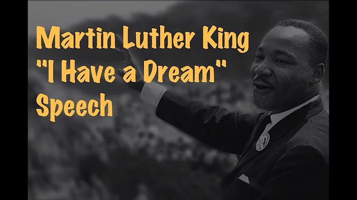 Learn English | Martin Luther King Speech：I have a dream With Big Subtitles