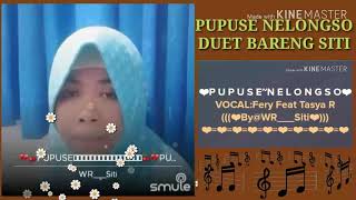 Pupuse nelongso karaoke tanpa vocal cowok (Fery feat tasya)