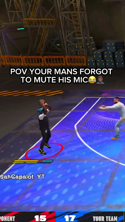POV YOUR MANS FORGOT TO MUTE HIS MIC😂🤦🏾‍♂️ #nba2k #nba2k25  #viral #explore #trending