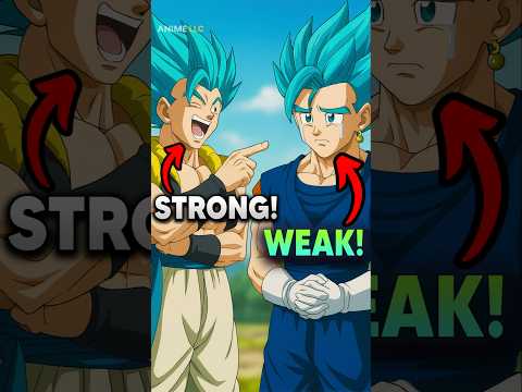 The Real Reason Vegito Seems Weaker Than Gogeta Dragoball Vegito Gogeta