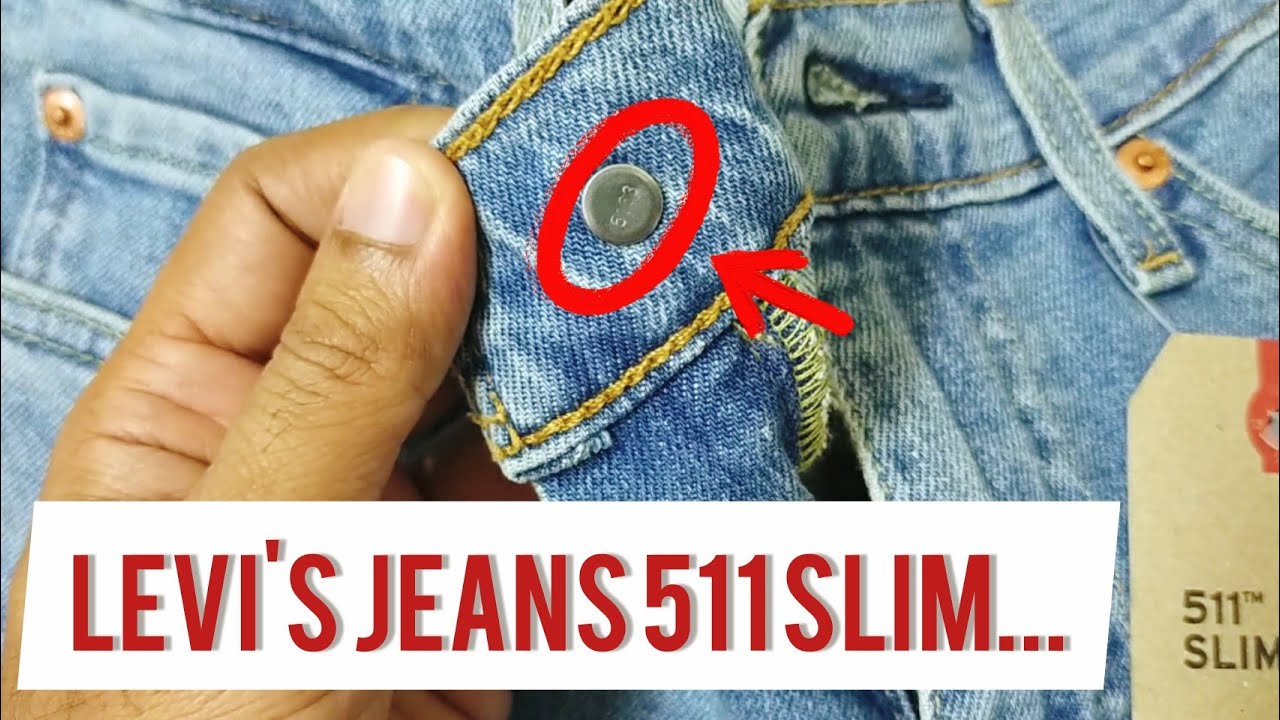 Levi's Jeans 511,,Made In Pakistan [] Original ...❓ - YouTube