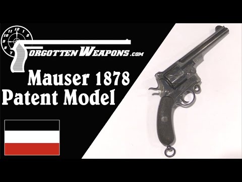 Mauser "Zigzag" Revolver Patent Model and its Unique Cartridge