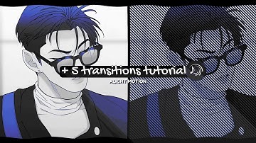 [alight motion] +5 transitions tutorial! ♪ #39