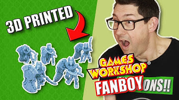 Games Workshop Fanboy Finds 3d Printing (part 2 of 3)