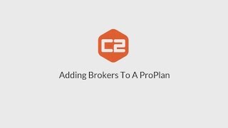 ProPlan - Adding Brokers