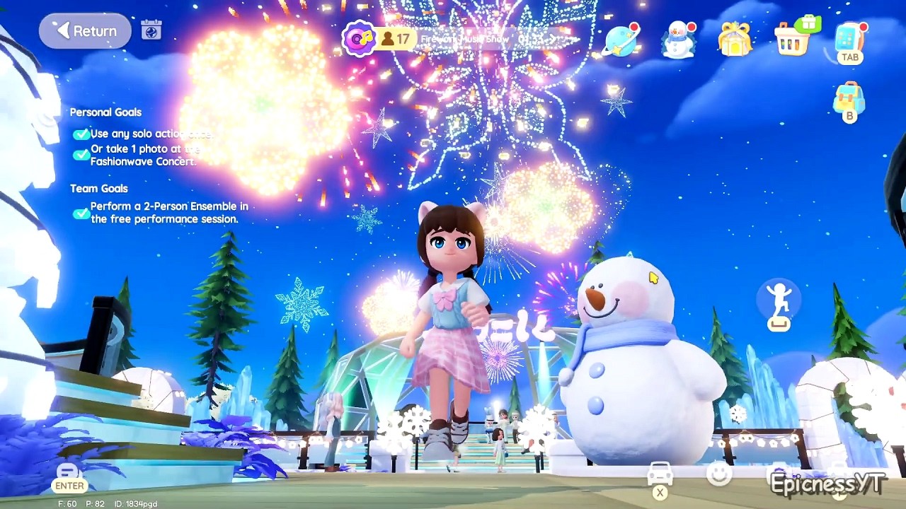 HEARTOPIA - FIREWORK MUSIC SHOW EVENT - GAMEPLAY PART 58 [ PC HD 60FPS ]