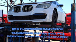BMW transmission 6hp19 6HP21 6HP26 6HP32 turbine sensor replacement fault code 600625 400626