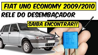 Onde fica o relé do desembaçador do Fiat Uno Economy ?