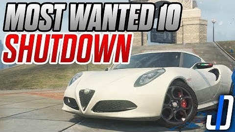 THE FIRST SHUTDOWN - NFSMW - Most Wanted 10 SHUTDOWN