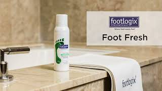 Hoitolatukku - Footlogix-jalkadeodorantin käyttö (Foot Fresh)