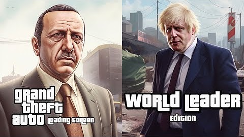 GTA IV Loading Screen | World Leaders Edition, V2 | Created with AI