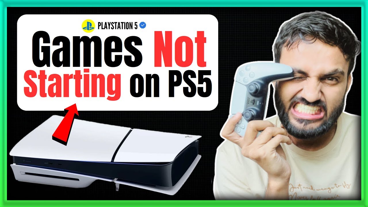 How to Fix Games Not Starting on PS5 [2025 UPDATED] - YouTube